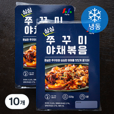 싱싱 쭈꾸미 야채 볶음 덮밥용 (냉동), 320g, 10개