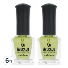 위드샨 아보카도 네일 큐티클 오일, 15ml, 6개