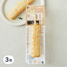 효성어묵 감자 베이컨바, 70g, 3개