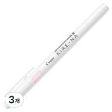 파이롯트 키레나 형광펜, 페일핑크, 3개