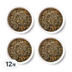 엘빈즈 이지밀 흑임자단호박진밥 실온이유식, 흑임자 단호박 진밥, 110g, 12개