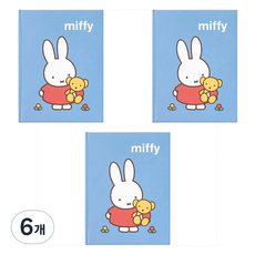 ii GEN 一正 米菲迷你精裝筆記本 80張, 6個, 藍色