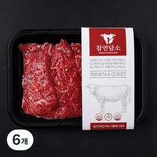 참연담소 국내산 소고기 치마살 구이용 (냉장), 6개, 200g