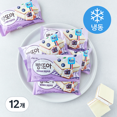 빵또아 블루베리 크림치즈 아이스크림 (냉동), 12개, 1개입, 180ml