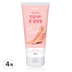 메이브라운 민감아토 풋 필링젤 100ml, 1개입, 4개