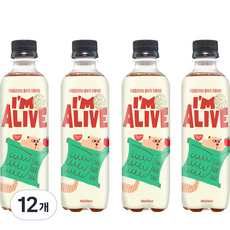 I'M ALIVE 葡萄柚蘋果, 360ml, 12個