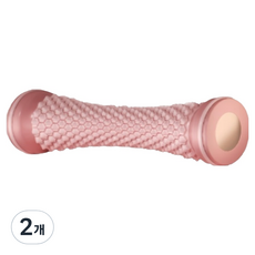 My One Chu 腳底滾輪按摩器, 2個, 粉紅色