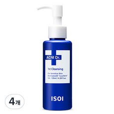 아이소이 아크니 닥터 퍼스트 클렌징, 130ml, 4개