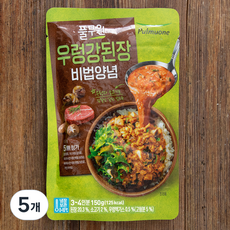 풀무원 우렁 강된장 비빔양념, 150g, 5개