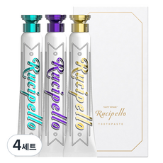 루치펠로 치약 3종 세트, 100g, 4세트