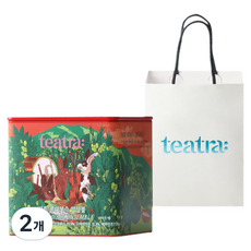 티트라 민트 루이보스 앙상블 티 + 쇼핑백, 3g, 2개, 10개입