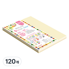 종이문화 스타일리쉬 두꺼운 혼합색지 205g 11 SN Natural Tone, 120개, B4