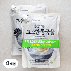 풀무원 고소한 콩국물, 700g, 4개