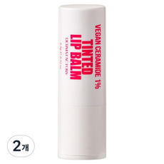 DermaFactory EDLP 純素神經醯胺 1% 潤色護唇膏, 玫瑰粉色, 2個, 6.5g