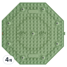 라온템 腳底穴位按摩墊, 4個, 綠色