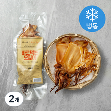 바로먹는 오징어 3미 (냉동), 180g, 2개