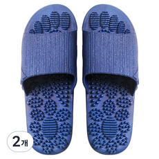 Soksokchaeum 客廳指壓拖鞋 XL 265~270mm, 藍色, 2個