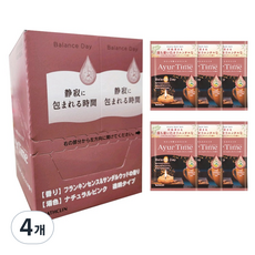 바스크린 아유르타임 입욕제 밸런스데이 PACKET 6p, 240g, 4개