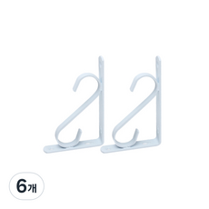 ETSHOP Single S 層架, 白色, 6個