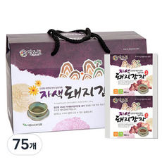 정도원 자색돼지감자 진액, 75개, 100ml
