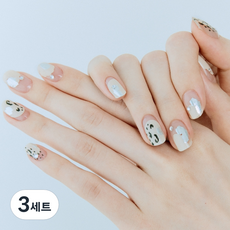 유유유유유 붙이고 굽는 젤네일 32p 세트, 언시아팬테라, 3세트