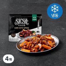 식사이론 숯불향 오븐치킨 갈비양념 (냉동), 330g, 4개