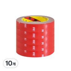 쓰리엠 양면테이프 그레이 20mm 5m, 10개