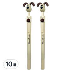 핑크풋 월레스와 그로밋 회전펜 0.5mm, 혼합색상, 10개