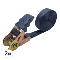 德利生活 多功能拉緊器捆綁帶 25mmx3m 高強滌綸纖帶 堅固耐用, 2個
