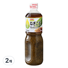에스에스케이 파 참깨 드레싱 시오다래 소스, 2개, 1L