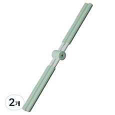 Celliving 瑜珈正確姿勢平衡十字伸展棒 綠色, 2個