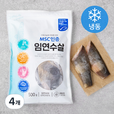 프리미어 미국 MSC인증 임연수살(냉동), 500g, 4개