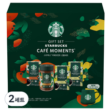 STARBUCKS 星巴克 咖啡時刻禮盒組, 咖啡時刻柔和風味 65g + 柔和風味 10入 + 明亮風味 20入 +星巴克綠色馬克杯 350ml, 2套