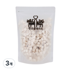 펫츠플레이트 반려동물 트릿 동결건조간식, 3개, 200g, 대구