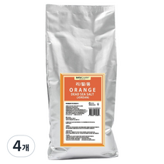 바스참 사해소금 오렌지 입욕제 리필, 1kg, 4개