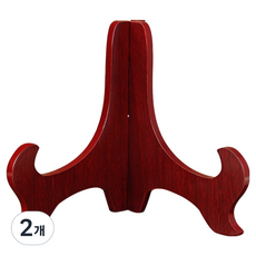 비아토리 원목 액자 거치대 23.8 x 22.8 cm, 브라운, 2개