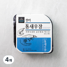 엠수산 한끼 통새우장, 220g, 4개