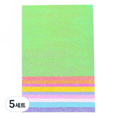 米索朗 亮粉珠光摺紙 彩色混合 7 x 7 cm 100張組, 10色, 5套