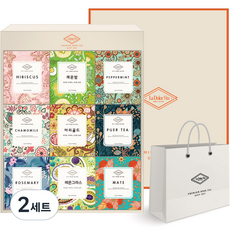 라돌체비타 프리미엄 허브차 선물세트 + 쇼핑백, 9종, 2세트