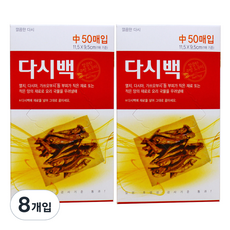 티앤씨일렉트로닉스 다시백 중, 중(M), 50개, 8개입