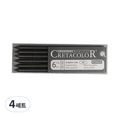 크레타칼라 샤프콘테심 6p, 26012(스폐셜소프트블랙), 4세트