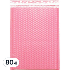Maket Gamseong 彩色安全氣泡袋 粉紅色, 80個