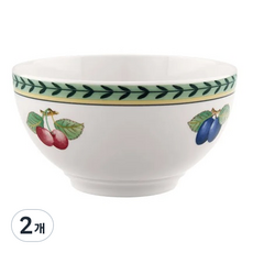 빌레로이앤보흐 프렌치가든 플로렌스 디저트볼 470ml 14 x 14 x 7.8 cm, 혼합색상, 2개