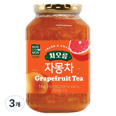 녹차원 차오름 자몽차, 1kg, 1개입, 3개