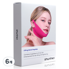 슈링크알엑스 리프팅 밴드 펩타이드 10g, 5개입, 6개