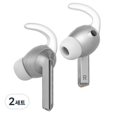 SPACE SHIELD 標準矽膠耳掛 短版, 透明, 2套, Galaxy Buds 3 pro