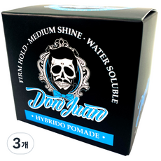 Don Juan 하이브리도 포마드 헤어왁스 스트롱 홀드, 3개