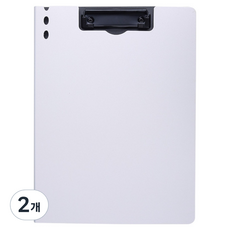 토글리 문서 정리 폴더 보관 보드 세로형 A4, 화이트, 2개
