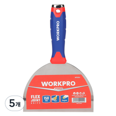 워크프로 스덴헤라 유연형 함마형 150mm WP321014, 5개