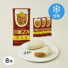 낭만부부 바로한끼 불고기 (냉동), 100g, 8개, 1개입